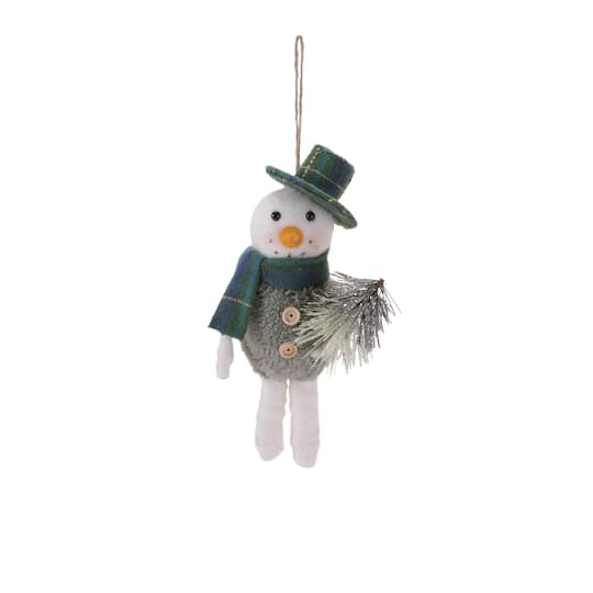 Melrose Cheerful Snowman Ornaments Set